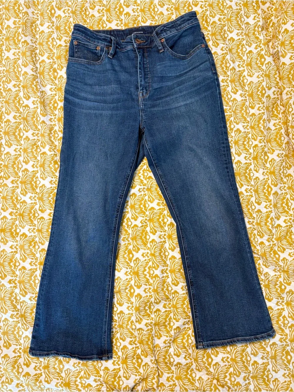 J. Crew Dark Blue Flare Jeans